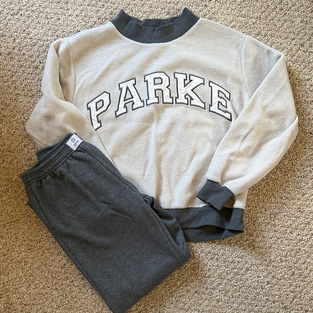 Parke Inside Out Mockneck and Boxer Sweats Set